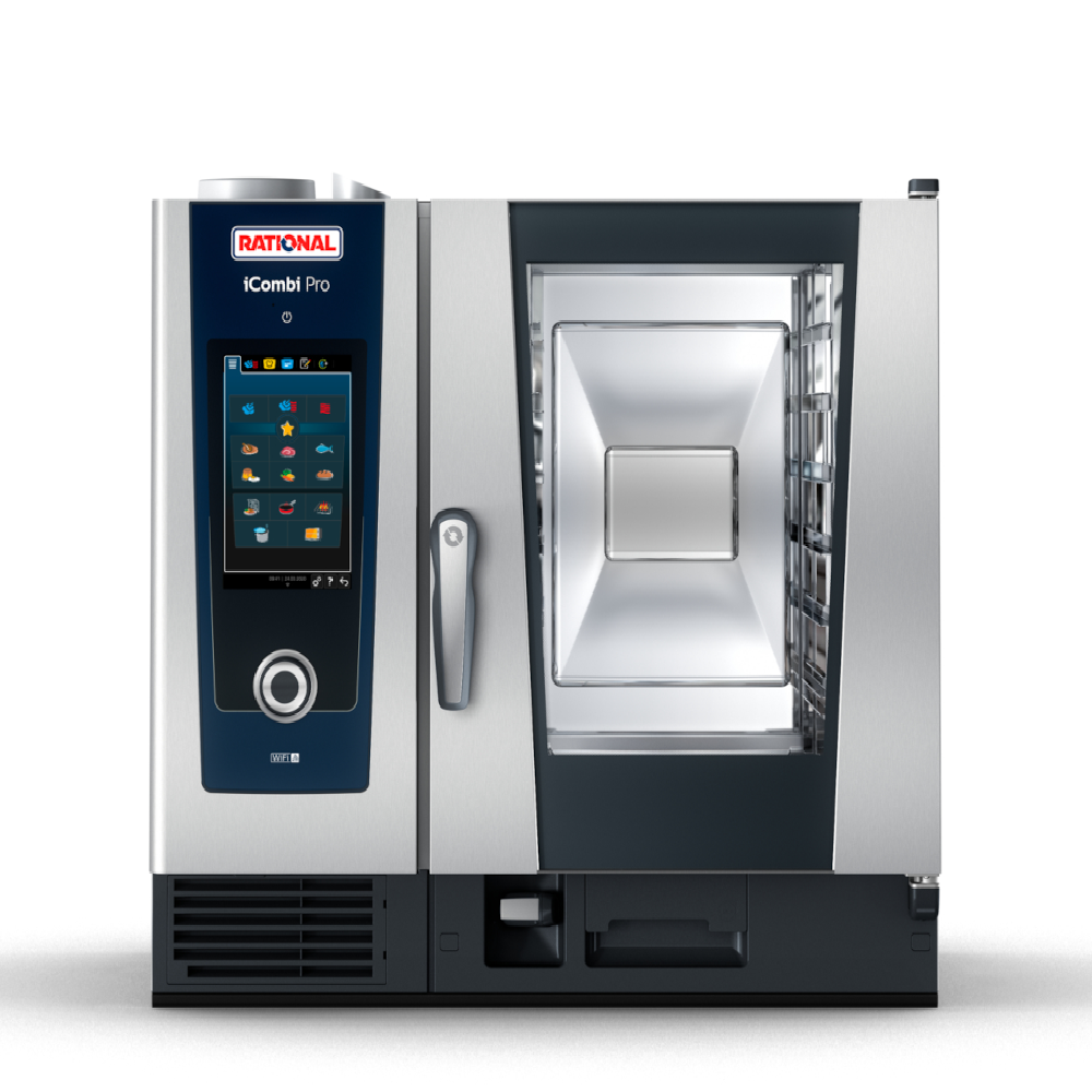 Forno Combinado Elétrico iCombi Pro para 6 Gns 1/1 Trifásico 380 Volts - Rational