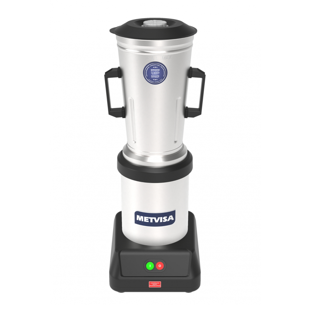 Liquidificador Baixa Rotação Inox 6 Litros LQI.6 220V - Metvisa