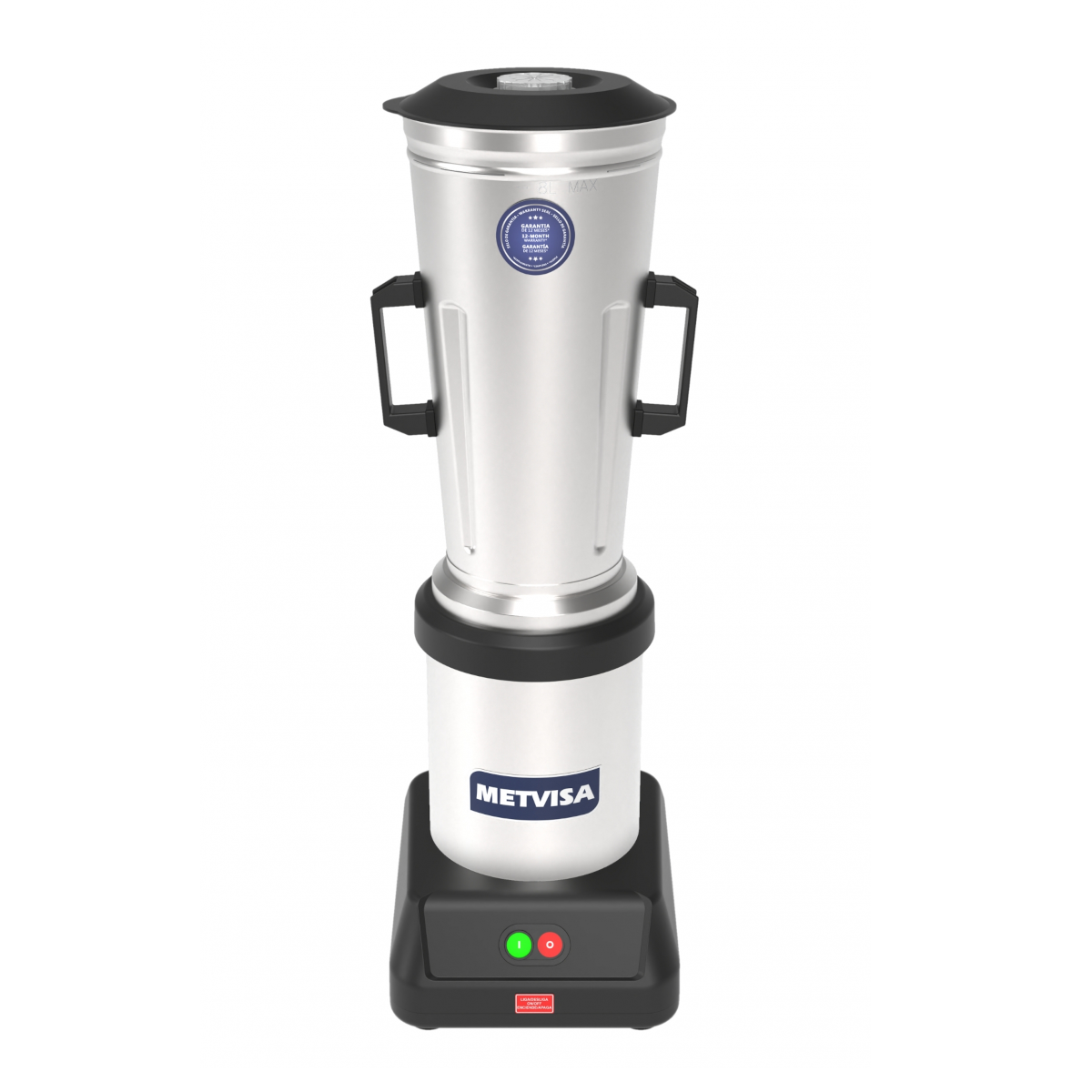 Liquidificador Baixa Rotação Inox 8 Litros LQI.8 220V - Metvisa