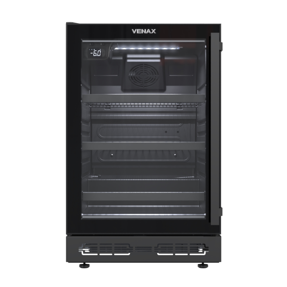 Cervejeiro de Embutir Top Light-In 100 82 Litros Porta Invertida Preto Fosco 220V - Venax