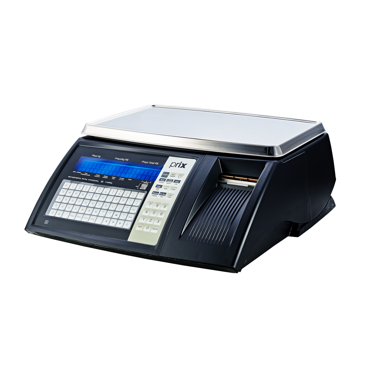 Balança Prix 6 Web e Wifi com Impressora Etiqueta Contínua 32 Kg Multivoltagem - Toledo