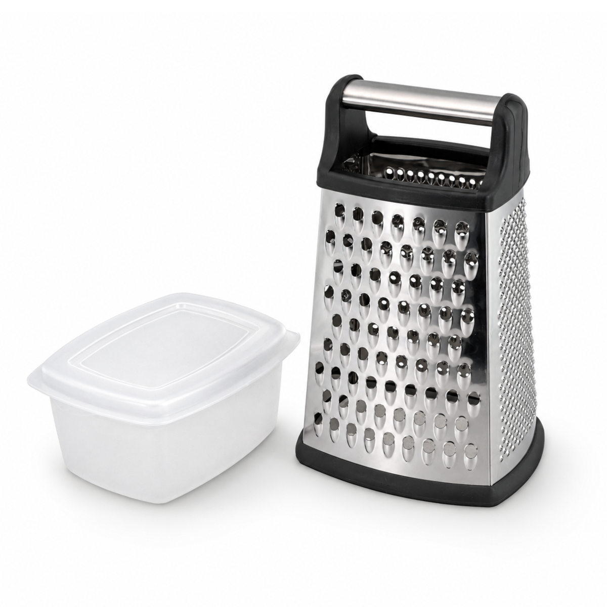 Ralador 4 Faces 23,5 cm Inox com Recipiente GP829 - GP Inox