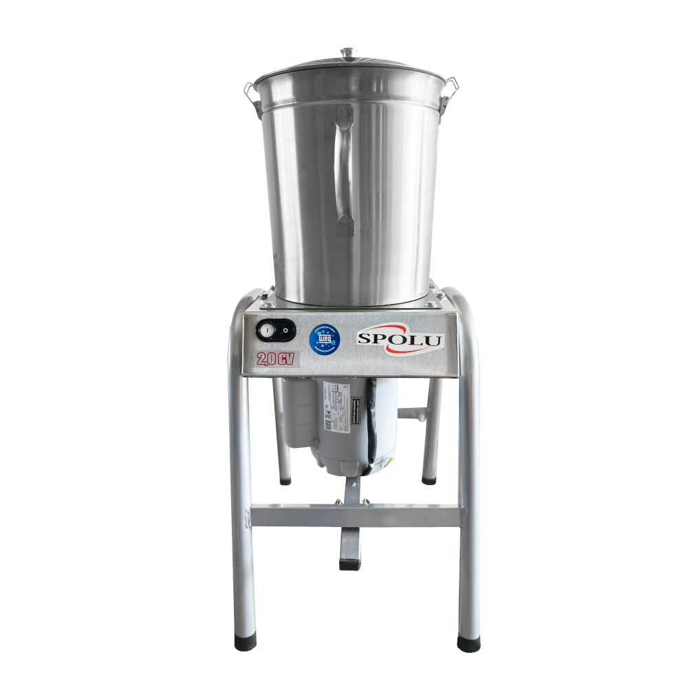 Cutter 20 Litros Basculante Inox SPL-301 220V - Spolu