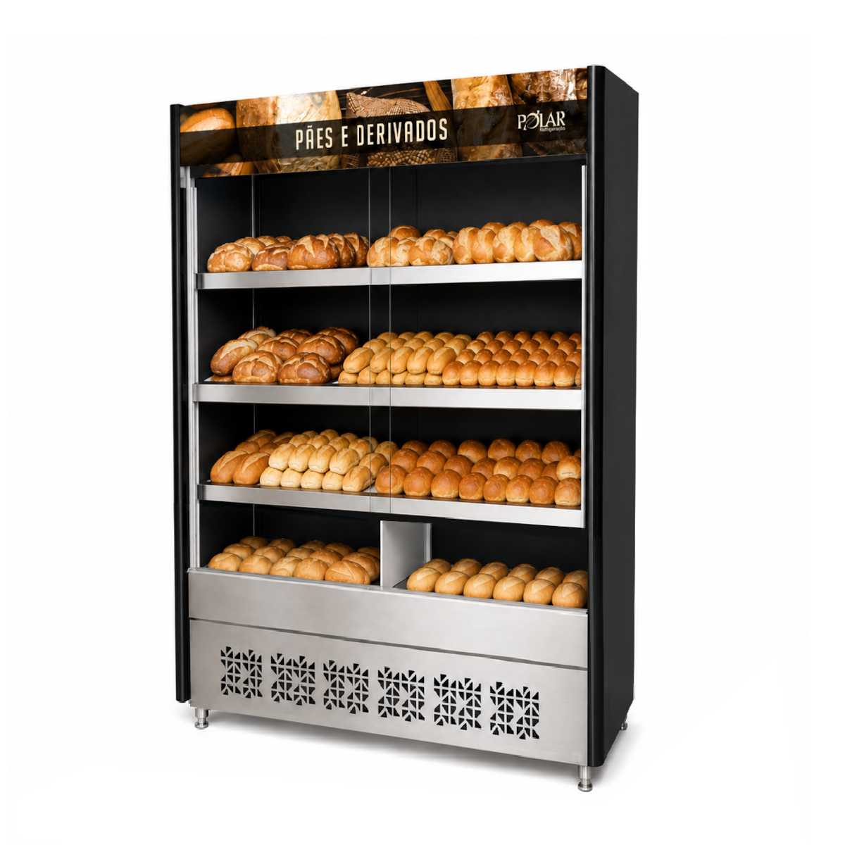 Vitrine Expositora para Pães 1,40m MVAPS-140 - Polar
