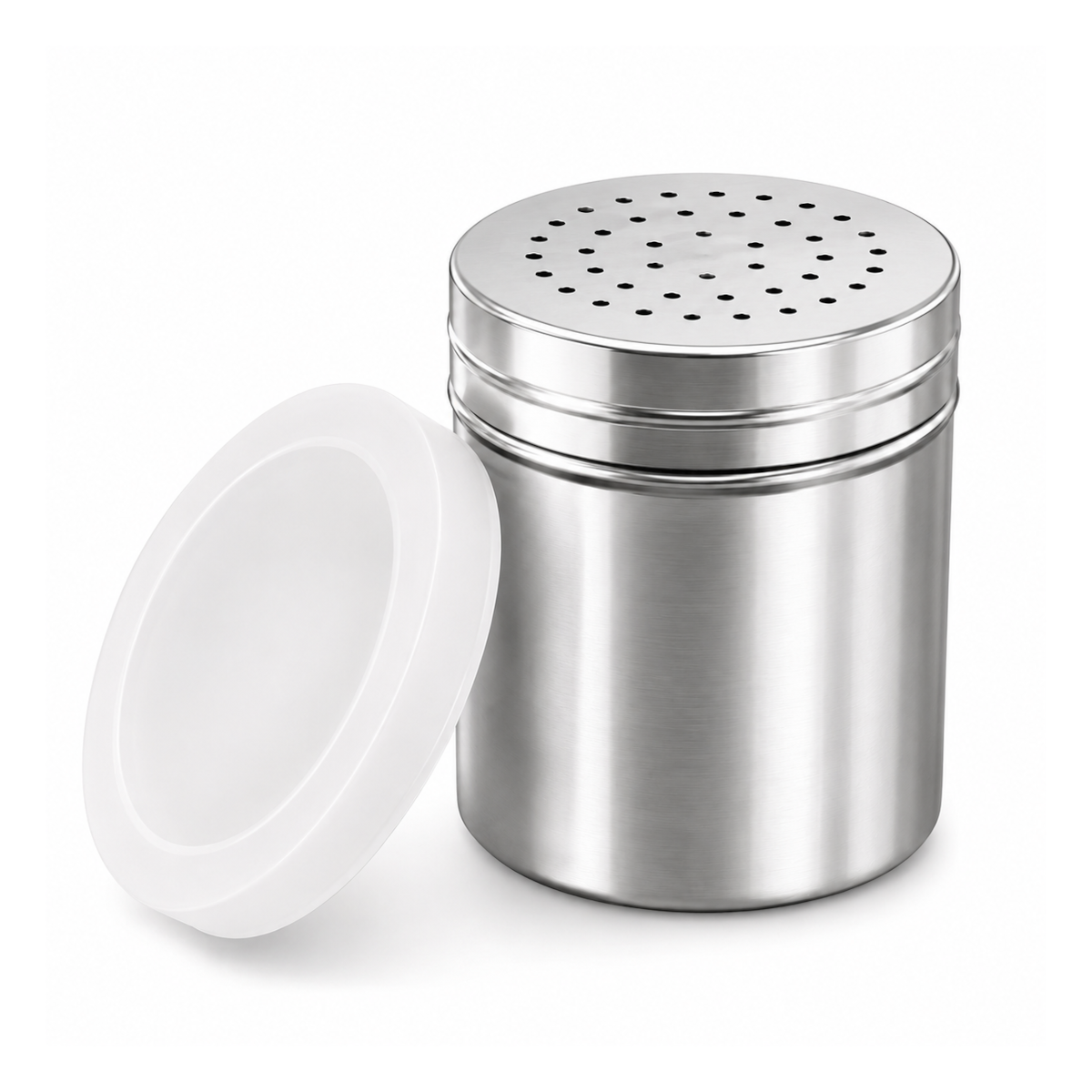 Saleiro Inox 320 ml com Tampa Plástica GP737 - GP Inox