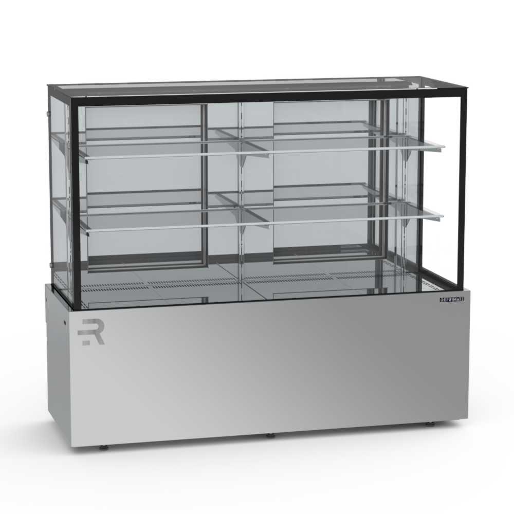 Vitrine Confeitaria Quente Vanguard Top 1,45 Metros Inox CVTQ1450 220V - Refrimate