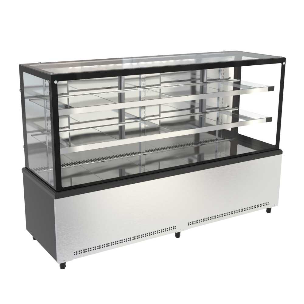 Balcão Vitrine Seca 2,00 Metros Prime Inox PBV20 220V - Venâncio