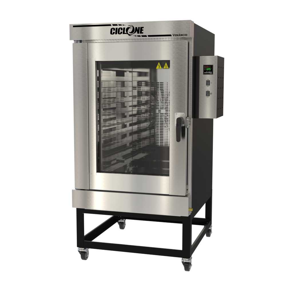 Forno Turbo a Gás 10 Esteiras Ciclone FTCG10 - Venâncio