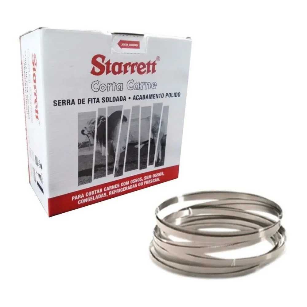 Caixa com 5 UNIDADES de Lâmina para Serra Fita INOX 1,78 - Starrett