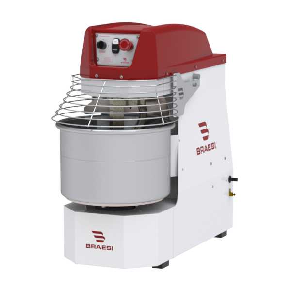 Amassadeira Espiral 15 Kg 2 Velocidades AES-15/1 G3 Monofásica 220V - Braesi