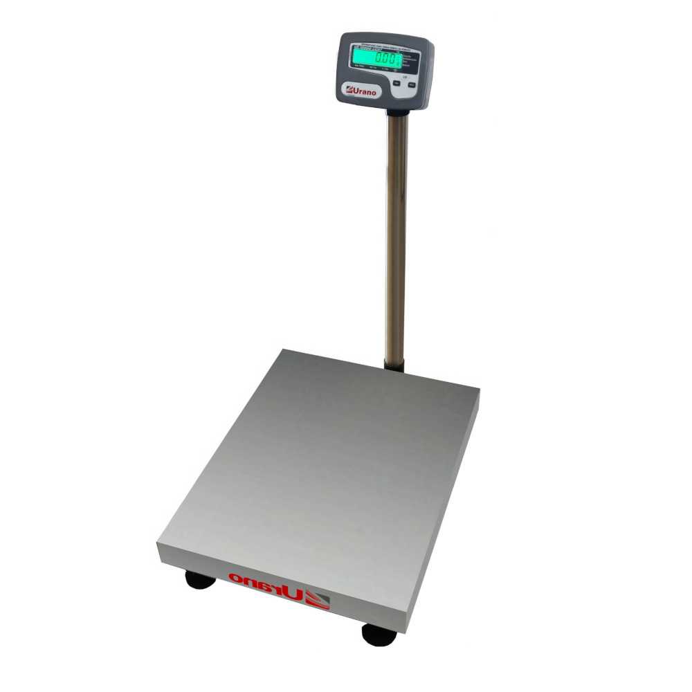 Balança Plataforma 45x50 cm com Coluna 300kg UR10000 Light - Urano