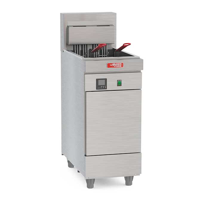 Fritador Elétrico Gabinete 15 Litros Óleo FEG15-3T Trifásico 380V - Red Chameleon