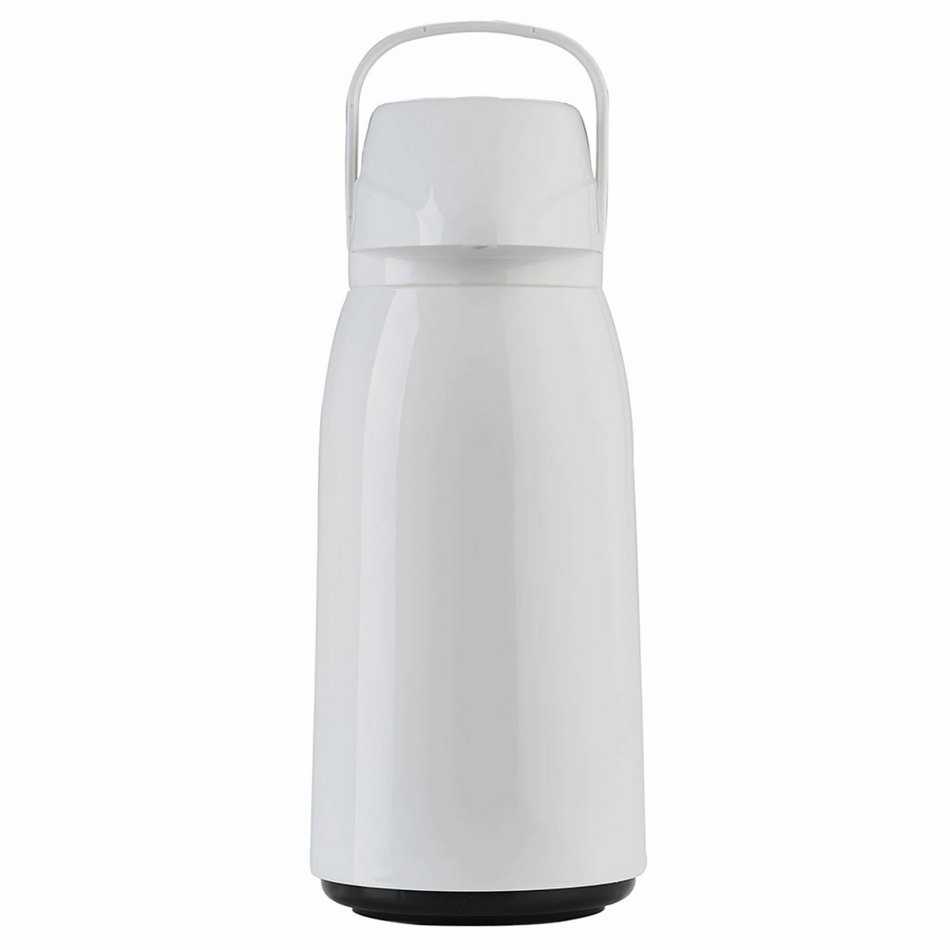 Garrafa Térmica Airpot PP 1,8L BRANCA - Invicta