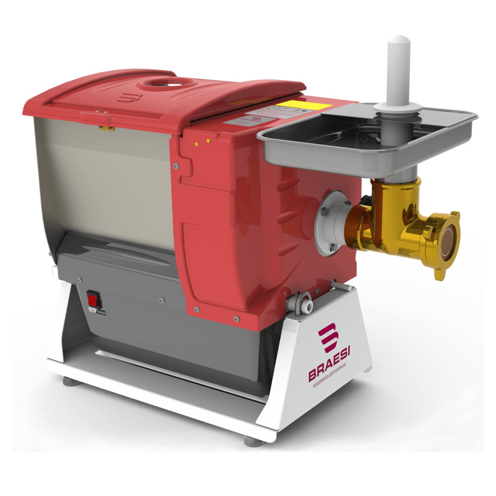 Amassadeira Semi Rápida com Extrusora 5kg AELI-520 - Braesi