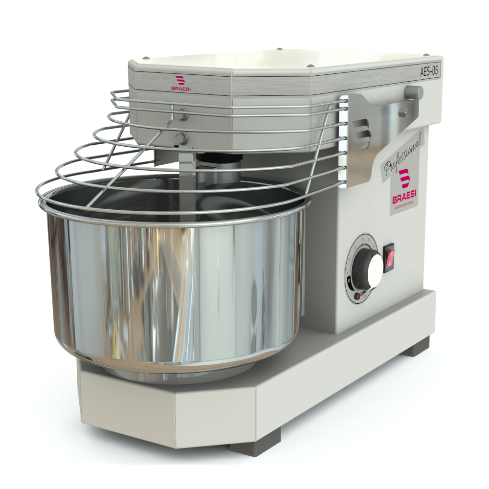 Amassadeira Espiral 5 kg AES-05 Branca Bivolt Automático - Braesi