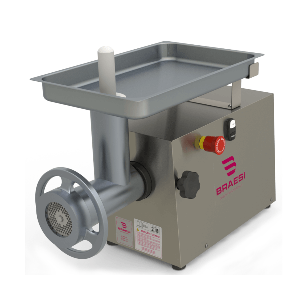 Moedor de Carne 22 Kg Inox BMC 22 1/25 CV - Braesi