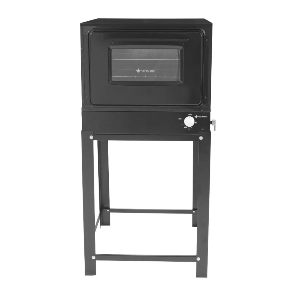 Forno a Gás Bravo BRFPPR Com Pé PRETO - Met Venâncio