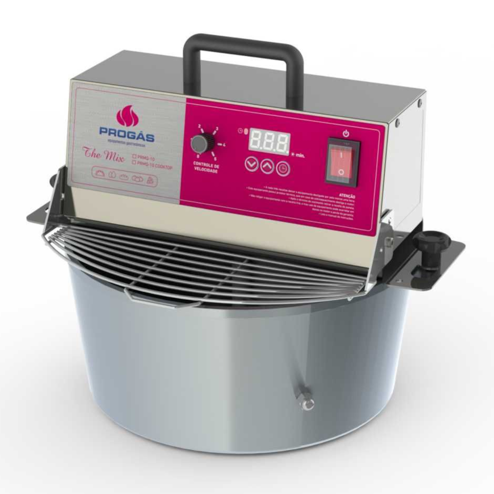 Misturador 10 Litros PRMQ-10 Cooktop Bivolt - Progás