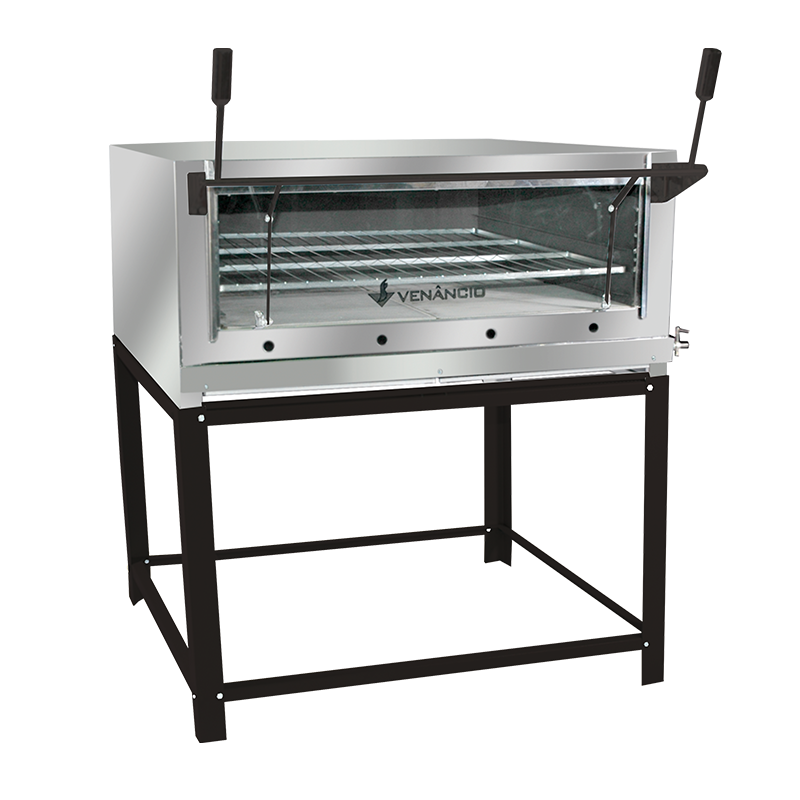 Forno de Lastro a Gás com Pedra Refratária FIRI90 - Met. Venâncio