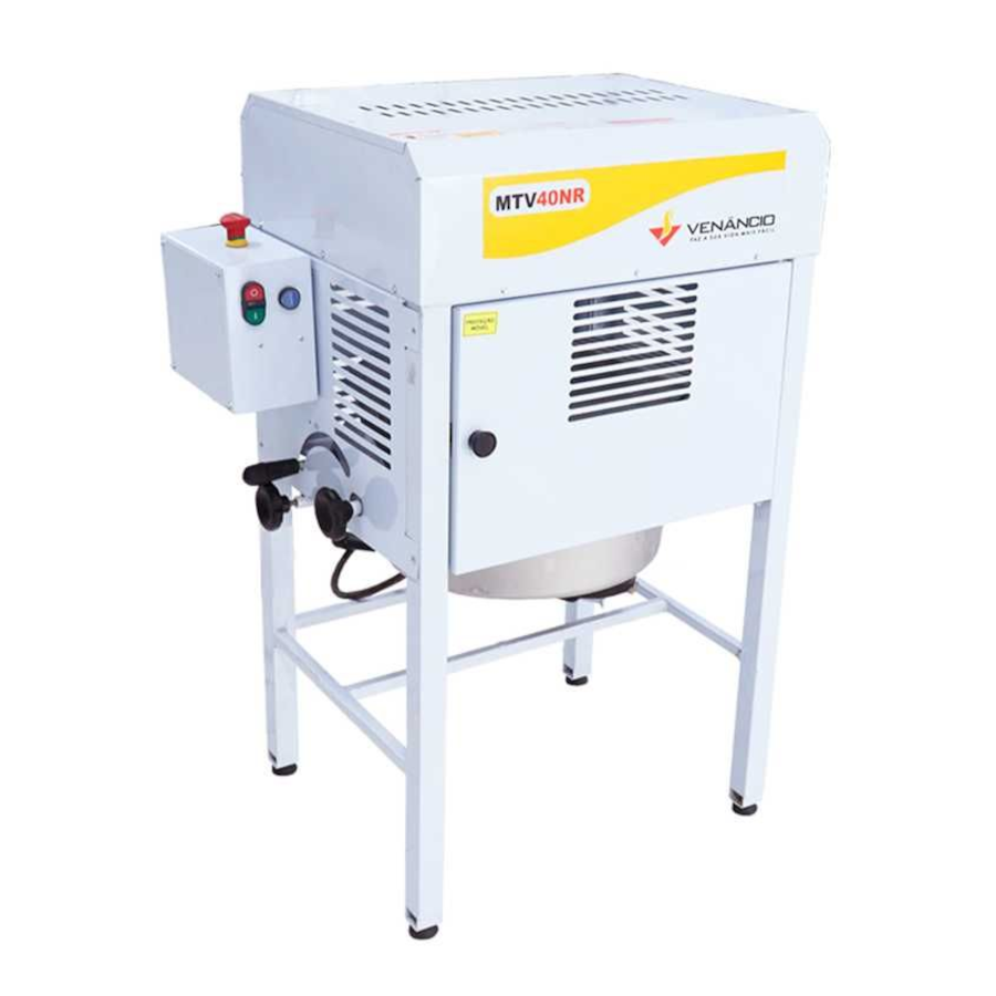 Misturadora Cozerella de Massas Quentes 15 Litros Monofásica NR12  MTV15NR Met. Venâncio