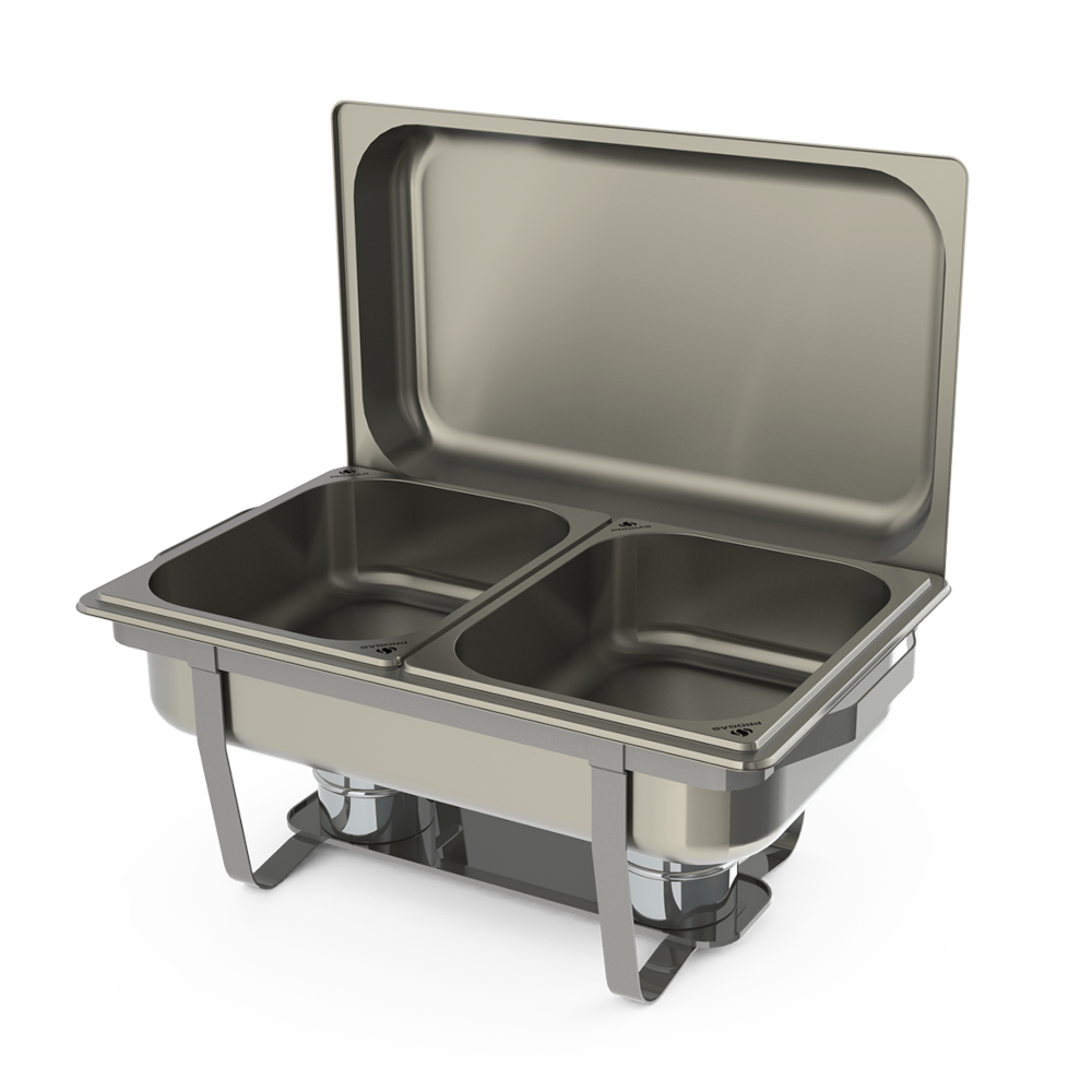 Rechaud Retangular 2 Cubas PR-111 - Progás