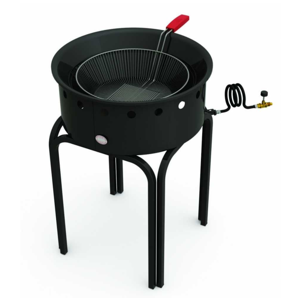 Tacho Pasteleiro 14 Litros Óleo a Gás / Alta Pressão 1 Cesto - PR14G - Progás.