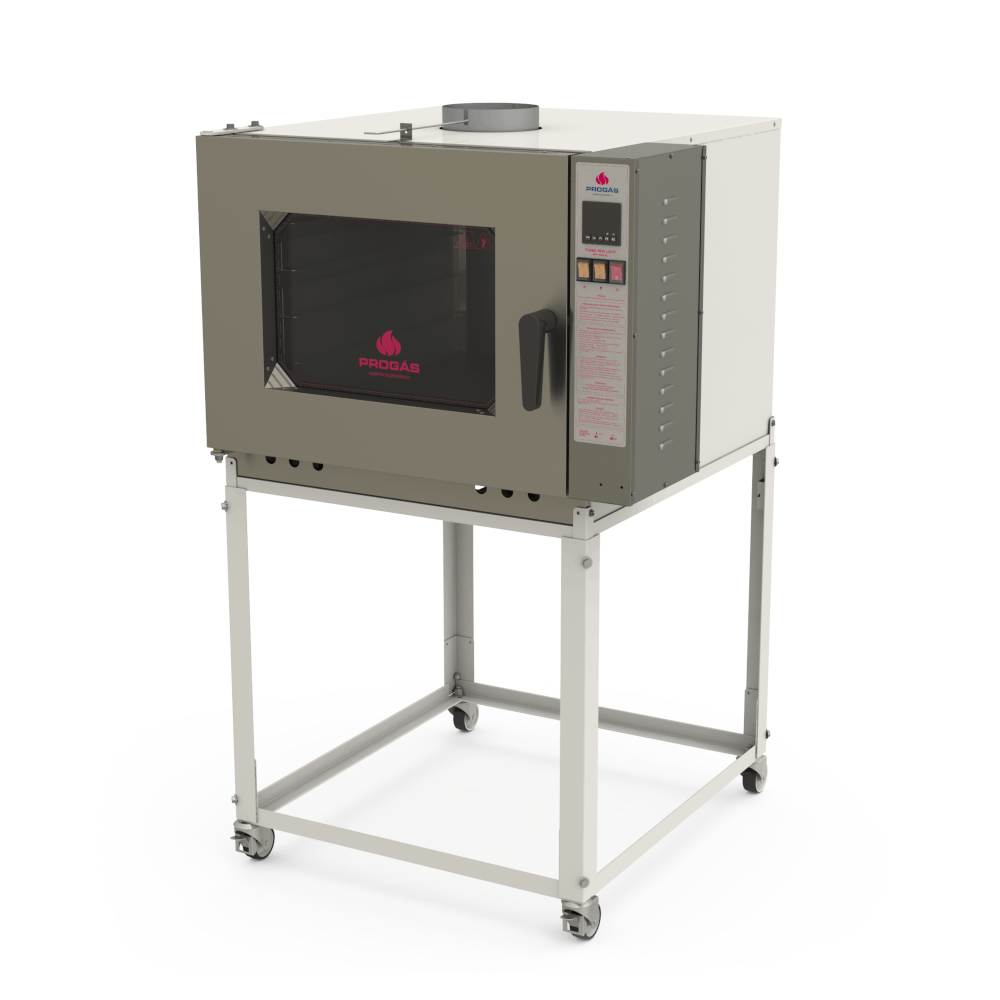 Forno Turbo 5 Esteiras a Gás PRP5000 New Light - Progás