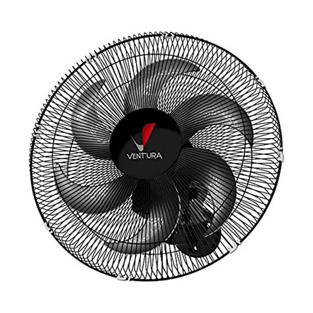 Ventilador Oscilante de Parede Ventura 50 cm Bivolt Preto - Venti Delta